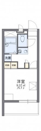 レオパレスＨＡＰＰＹ森之宮の物件間取画像